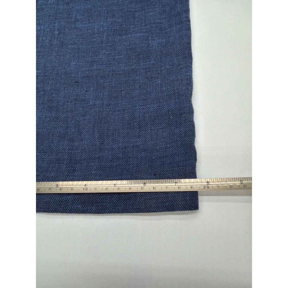 Tommy Bahama Mens Blue Linen Blend Relaxed Coastal Pants Size Medium 32x28